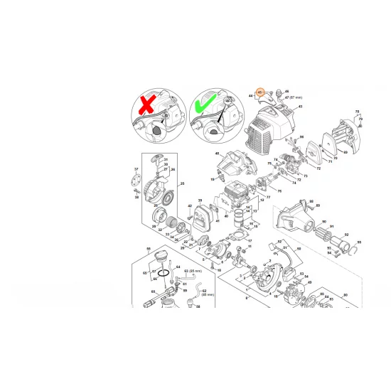 STIHL  Śruba M5x12 0000 951 1110